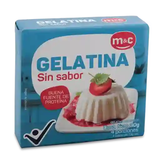 M&C Gelatina Sin Sabor