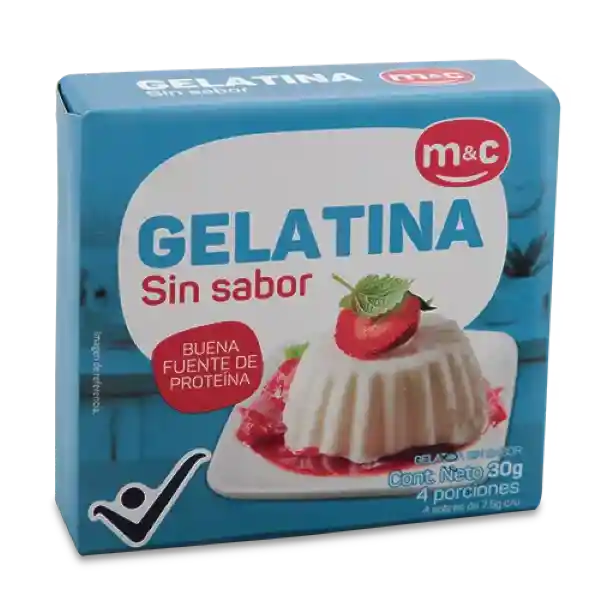 M&C Gelatina Sin Sabor
