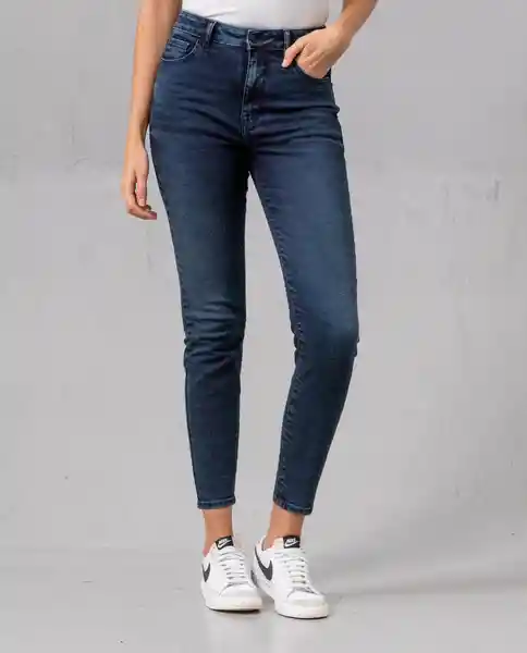 Jean Jegging Mujer Azul Colonial Ultraoscuro T 10 48586 Rifle