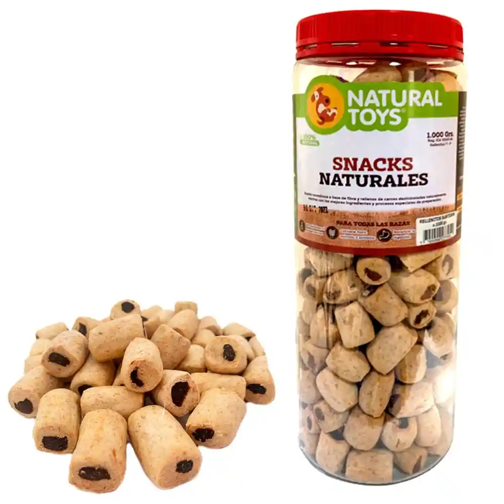 Natural Toys Snack Rellenitos Surtidos Carne de Pollo y Res