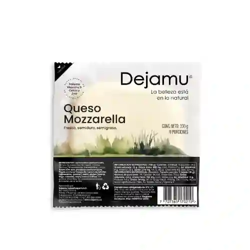 Queso Mozzarella X 330 gr