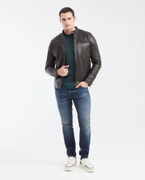 Jean Súper Slim- Rider Azul Francés Medio Talla 32/32 Chevignon
