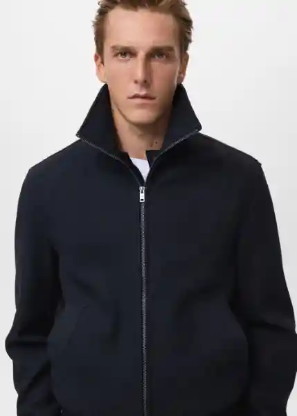 Chaqueta Rodri Navy Talla M Hombre Mango