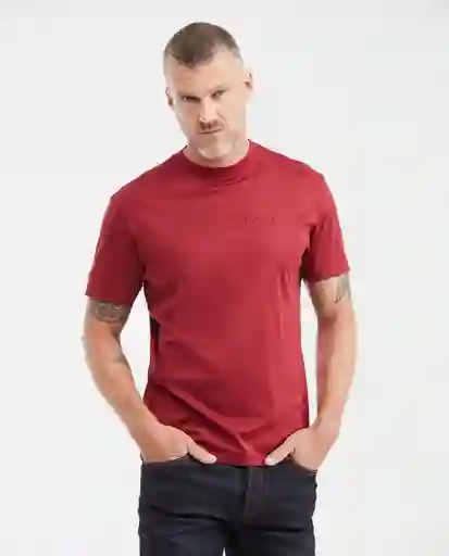 Camiseta Graphic Rojo Pasa Ultraoscuro Talla XL Chevignon