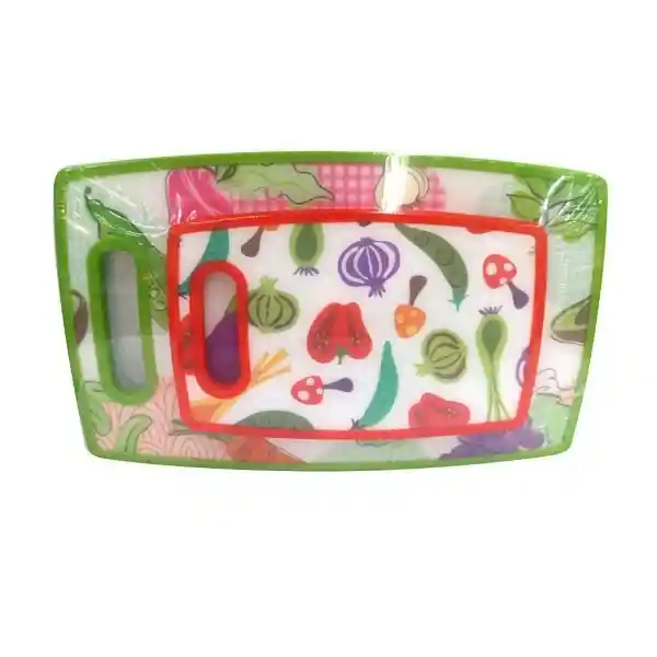 Krea Tabla Vegetal 37 x 22 cm + 25 x 16 cm