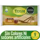 Tosh Galletas con Salvado y Miel 9 Paquetes