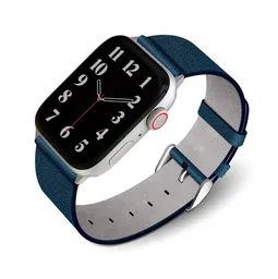 Nco Correa Cuero Para Apple Watch Indigo Todas Las Tallas