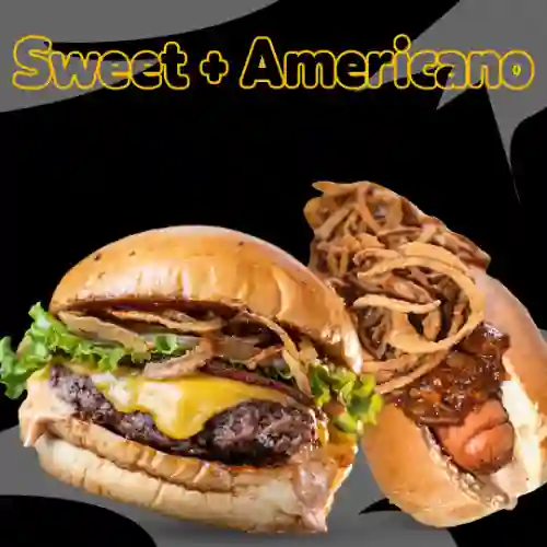 Duo Burger Sweet + Perro Americano