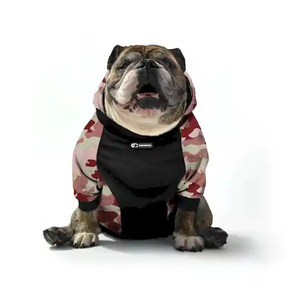 Gordogs Hoodie Camuflado Rose &Red Talla XS