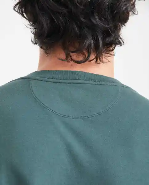 Camiseta Long Sleeve Verde Nafta Ultra Oscuro T. L Chevignon