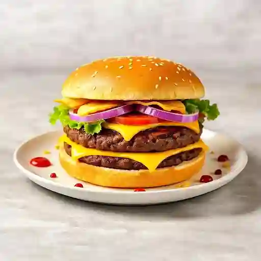 HAMBURGUESA SENCILLA