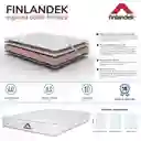 Combo Colchón Finlandek Queen (160 X 190 Cm) 5103400190 Espumado Suave