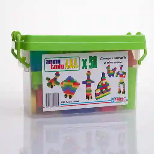 Creaplast Set de Construcción Armotodo en Abs Caja