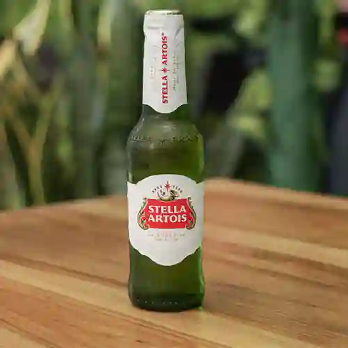 Cerveza Stella.