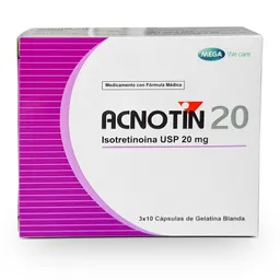 Acnotin Retinoide en Cápsulas