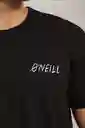 Camiseta Standard Fit Shuffle Negro Hombre Talla XXL Oneill