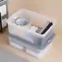 Organizador Almacenamiento Serie Silver Gray Gris Claro Miniso