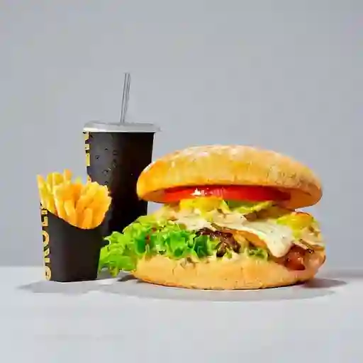 Combo Hamburguesa Clásica