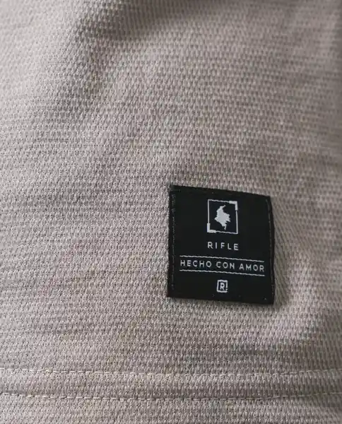 Camiseta Hombre Café Talla S 109G104_CAF171311 Rifle