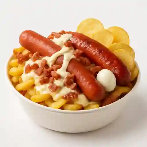 Salchipapa Corralita Pork