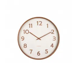 Present Time Reloj De Pared Pure Madera Marfil