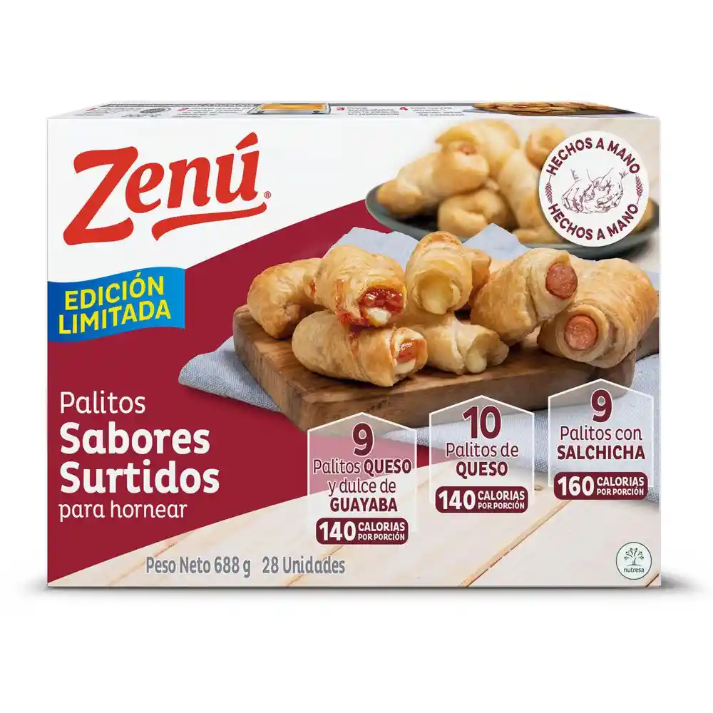 Zenú Palitos Horneados Sabores Surtidos