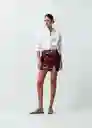 Falda Maria Mujer Morado Vino Ultra Oscuro T 8 542G325 Naf Naf
