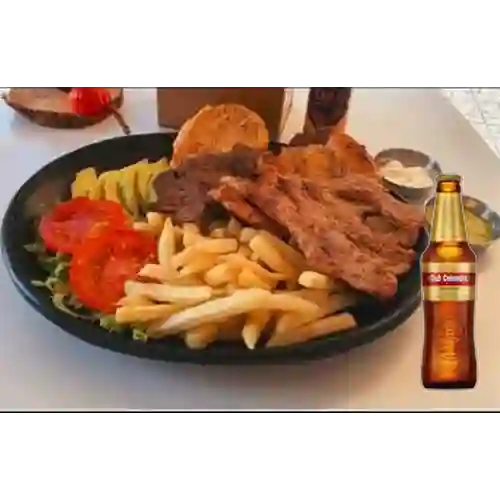 Combo Carnivoro + Club col. Dorada Bot. 330ml
