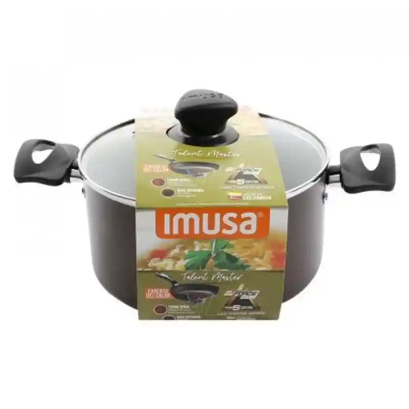 Imusa Olla Con Tapa de Vidrio Tm