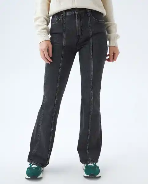  Jean Mujer Negro Talla 4 332E910 AMERICANINO 