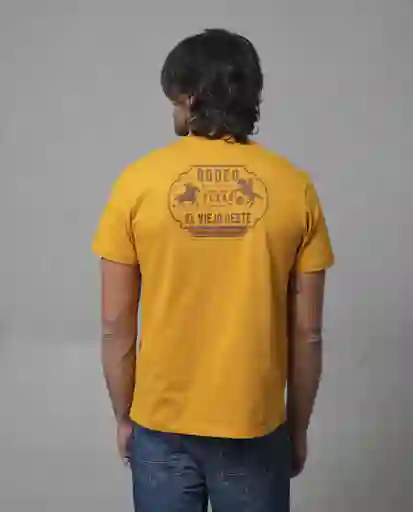 Camiseta Hombre Amarillo Talla S 109G026_AMA160947 Rifle