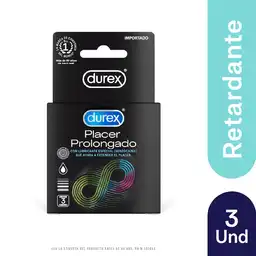 Durex Condón Placer Prolongado