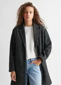 Abrigo Megan Gris Talla 21 Teen Niñas Mango