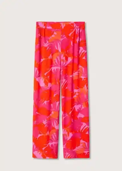 Pantalón Poems Rosa Talla M Mujer Mango