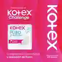 Toallas Higiénicas Kotex Puro y Natural 24 Und