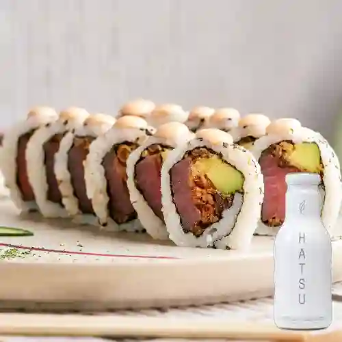 Combo Spicy Tuna Roll + Hatsu Blanco