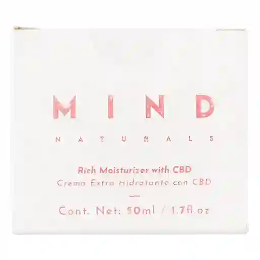 Mind Naturals Crema Extra Hidratante con CBD