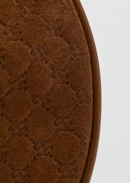 Bolso G Garland Cuero Talla 99 Mujer Mango