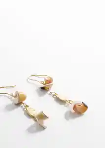 Pendientes Fina Oro Mujer Mango