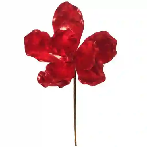 Flor Magnolia Rojo 46 cm 831-Amx018-2517A Finlandek