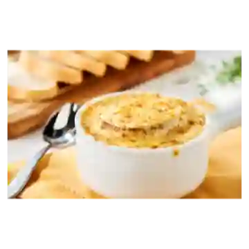 Sopa de cebolla gratinada
