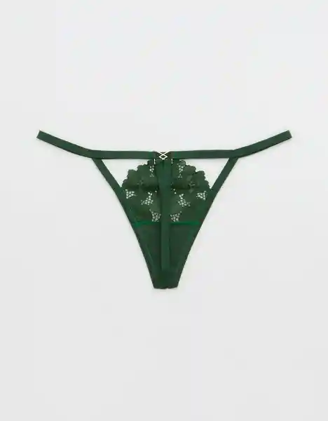 Panti Aerie Verde Talla Medium American Eagle