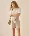 Bermuda Short Crudo Pluma Medio Talla 6 653G010 Esprit