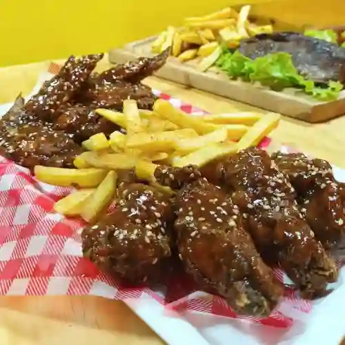 Alitas Bbq X8