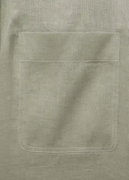 Sobrecamisa Pantin Menta Talla M Hombre Mango