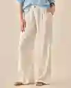 Pantalón Crudo Novia Claro Talla 8 433G015 Esprit