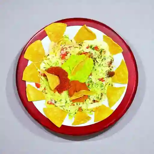 Nachos Mixtos de Carne y Pollo