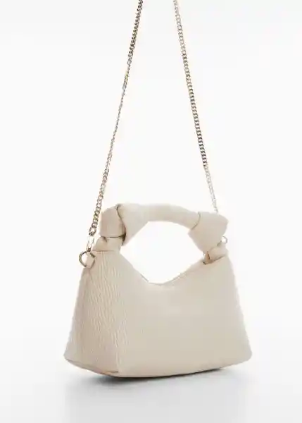 Bolso P Kenda Off White Talla 99 Mujer Mango