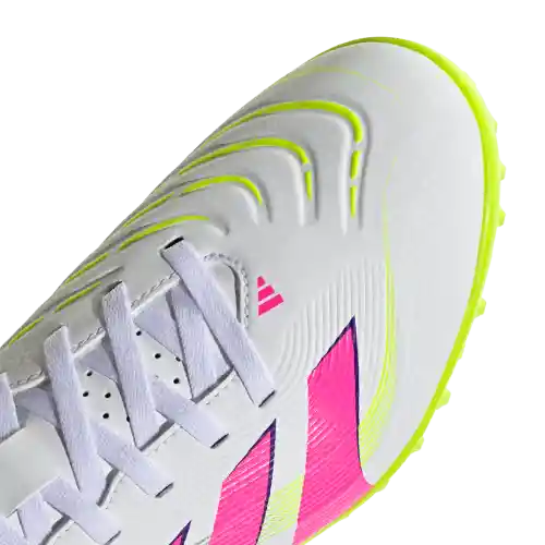 Adidas Guayos Predator Club Para Fútbol Unisex Blanco Talla 8