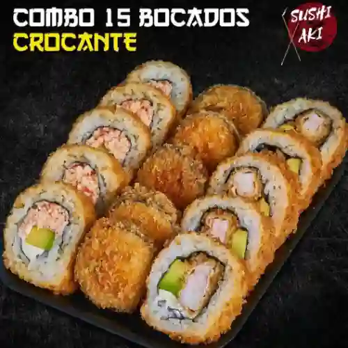 Crocante 15 Piezas+coca-cola250ml Gratis